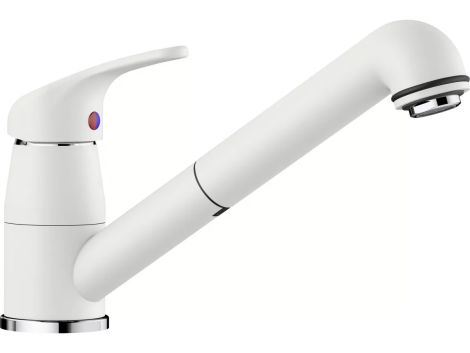  - BLANCO DARAS-S Silgranit-Look bateria kuchenna biały 517735 - 517735 - Łazienki Szydłowski