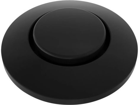 - BLANCO Ozdobna nakładka na wyłącznik pneumatyczny czarny mat 526770 - 526770 - Łazienki Szydłowski
