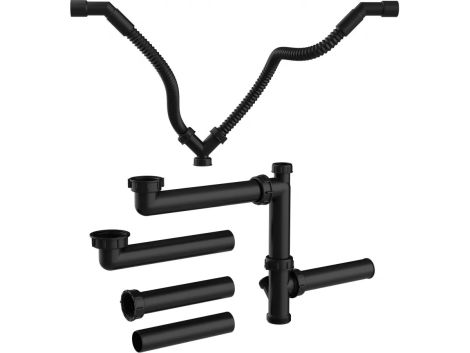 - BLANCO Zestaw odpływowy do podłączenia dwóch komór 526772 - 526772 - Łazienki Szydłowski