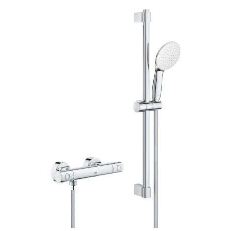  - GROHE-Grohtherm 800 Cosmopolitan Bateria prysznicowa z termostatem, DN 15 chrom 34768001 - 34768001 - Łazienki Szydłowski