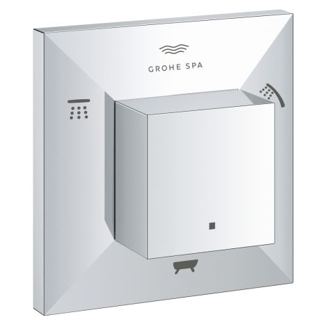 GROHE-Allure Brilliant Przełącznik pięciodrożny chrom 29399000 29399000 od 