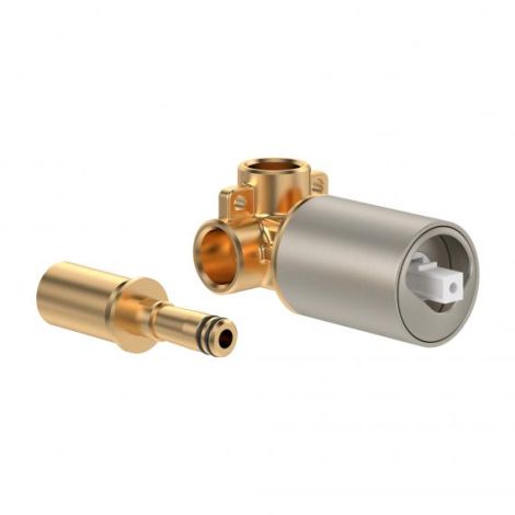  - Villeroy&Boch element podtynkowy do baterii umywalkowej kolor nikiel szczotkowany TVW10611B15064 - TVW10611B15064 - Łazienki Szydłowski