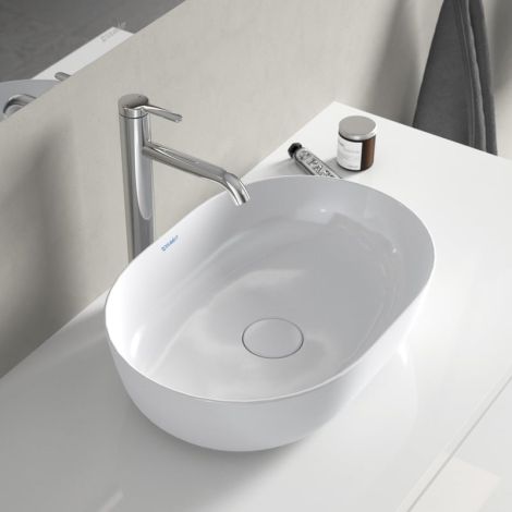 DURAVIT Luv umywalka nablatowa 50x35 cm biały połysk z powłoką WonderGliss 03795000001 03795000001 od 