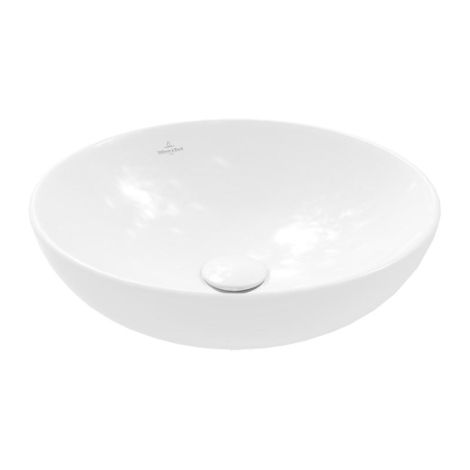 - Villeroy&Boch Loop&Friends umywalka nablatowa 42cm biała z z CeramicPlus 4A4601R1 - 4A4601R1 - Łazienki Szydłowski