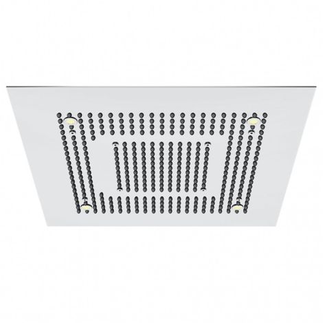 - Steinberg 390 Sensual Rain Deszczownica 60 x 60 cm z diodami LED stal nierdzewna polerowana  3906622 - 390 6622 - Łazienki Szydłowski