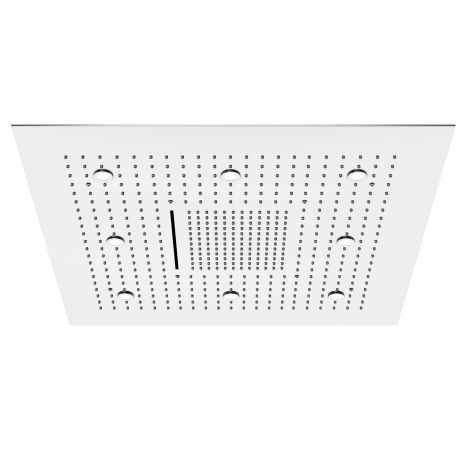 - Steinberg 390 - Deszczownica prysznicowa 800x800 mm, 3 strumienie, oświetlenie LED, stal nierdzewna chromowana 3906680 - 390 6680 - Łazienki Szydłowski