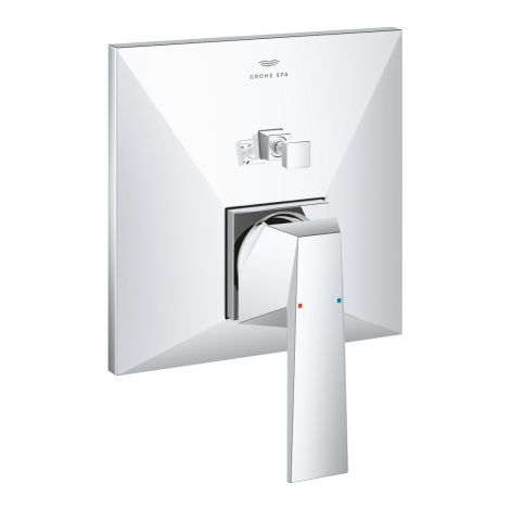  - GROHE-Allure Brilliant Jednouchwytowa bateria do obsługi dwóch wyjść wody chrom 24279000 - 24279000 - Łazienki Szydłowski