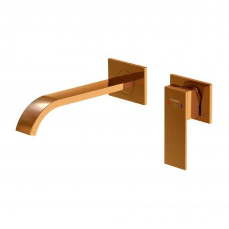  - Steinberg Seria 135 bateria umywalkowa  zasięg: 200 mm kolor Rose Gold 135 1814 3 RG - 135 1814 3 RG - Łazienki Szydłowski