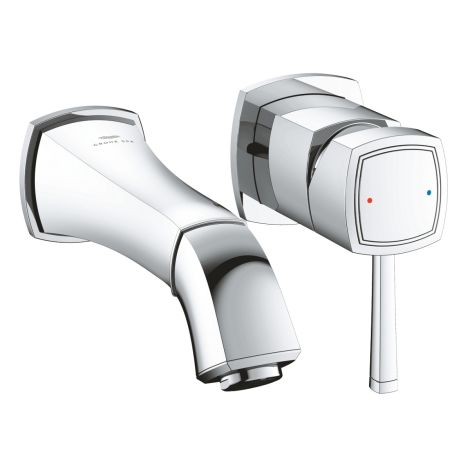  - GROHE-Grandera 2 otworowa bateria umywalkowa 177 mm chrom 29416000 - 29416000 - Łazienki Szydłowski