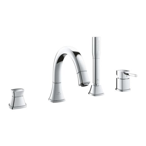  - GROHE-Grandera 4 otworowa bateria wannowa chrom 29418000 - 29418000 - Łazienki Szydłowski