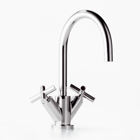  - DORNBRACHT TARA Bateria umywalkowa z pokrętłami 135mm chrom 2251289200 - 22512892-00 - Łazienki Szydłowski