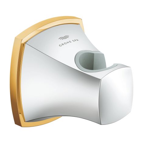  - GROHE-Grandera Uchwyt prysznicowy ścienny chrom/złoty 26896IG0 - 26896IG0 - Łazienki Szydłowski