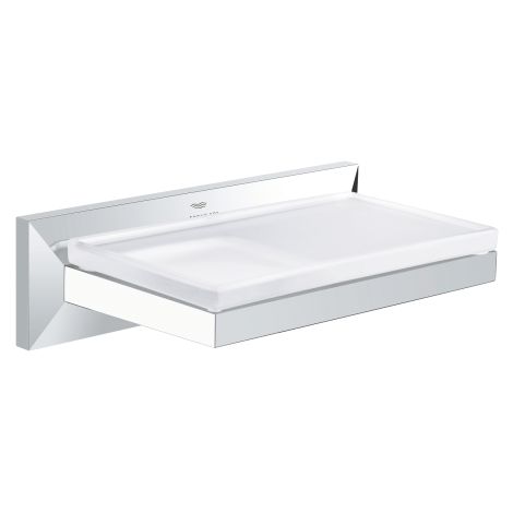  - GROHE-Allure Brilliant półka z mydelniczką (komplet) chrom 40907000 - 40907000 - Łazienki Szydłowski