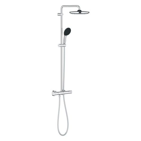 - GROHE-Vitalio Start System 250 System prysznicowy z termostatem do montażu ściennego chrom 26677001 - 26677001 - Łazienki Szydłowski