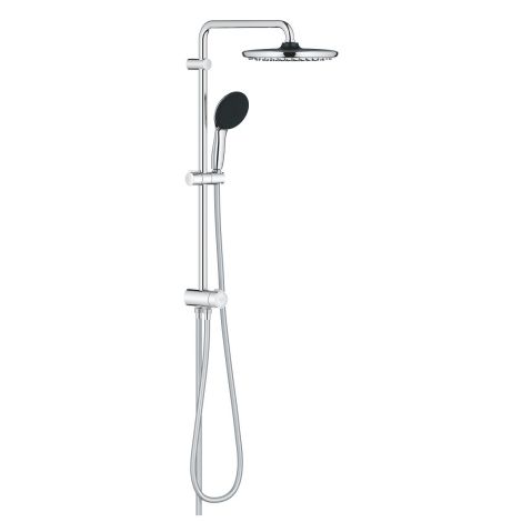 - GROHE-Vitalio Start System 250 System prysznicowy z przełącznikiem do montażu ściennego chrom 26680001 - 26680001 - Łazienki Szydłowski