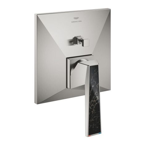  - GROHE-Allure Brilliant Private Collection Jednouchwytowa bateria do obsługi dwóch wyjść wody stal nierdzewna 24427DC0 - 24427DC0 - Łazienki Szydłowski