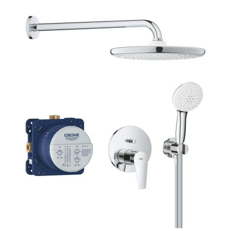 GROHE-BauEdge Podtynkowy zestaw prysznicowy z deszczownicą Tempesta 250 chrom 25290000 25290000 od 