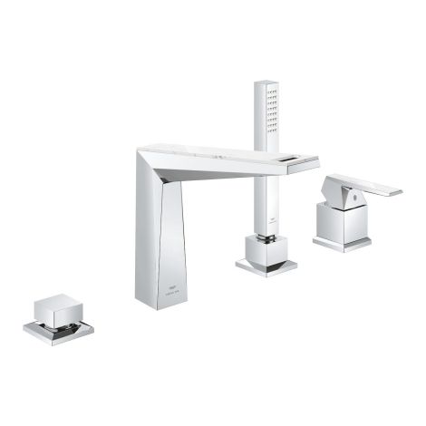  - GROHE-Allure Brilliant Private Collection 4-otworowa bateria wannowa chrom 29525000 - 29525000 - Łazienki Szydłowski