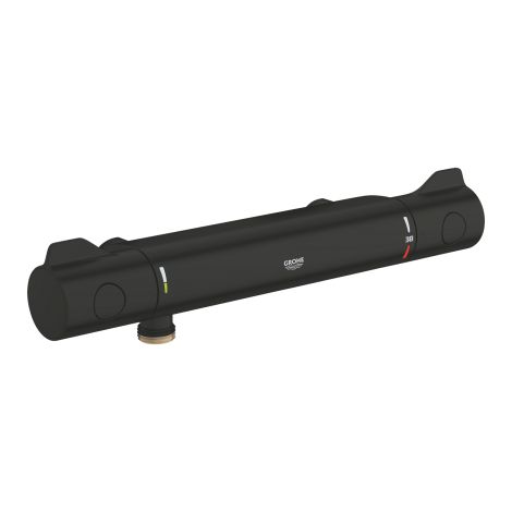 GROHE-Grohtherm 800 Bateria prysznicowa z termostatem, czarny mat 1022072430 1022072430 od 