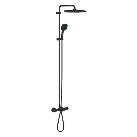 GROHE-Vitalio Comfort 250 System wannowo-prysznicowy z termostatem do montażu ściennego czarny mat 269842431 269842431 od 