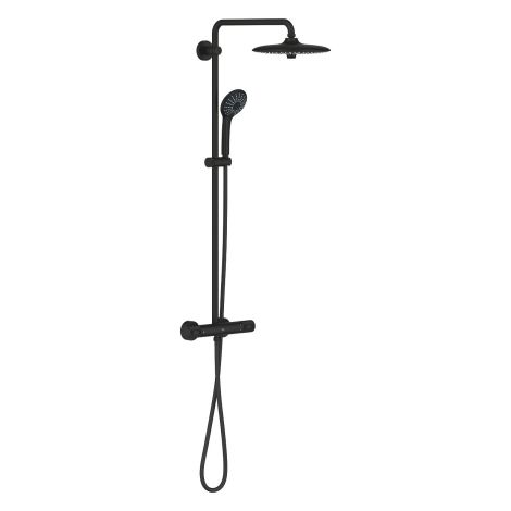 GROHE-Euphoria System 260 System prysznicowy z termostatem do montażu ściennego phantom black 27615KF2 27615KF2 od 