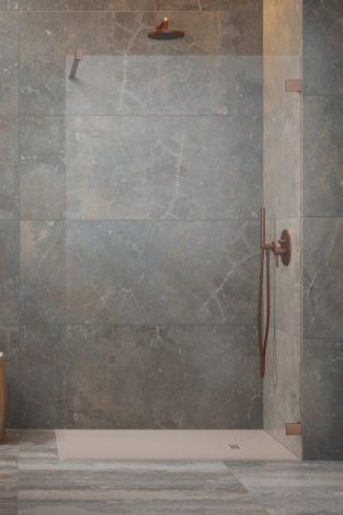 - Radaway Essenza Pro Brushed Copper Walk-in szkło transparent Walk-in 100 101031009301 - 10103100-93-01 - Łazienki Szydłowski