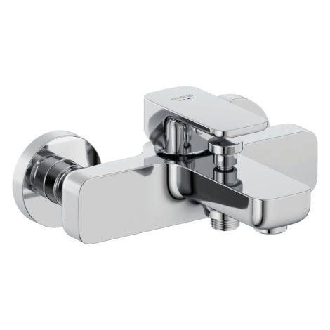 - KLUDI RENON jednouchwytowa bateria wannowo prysznicowa chrom 426910575 - 426910575 - Łazienki Szydłowski