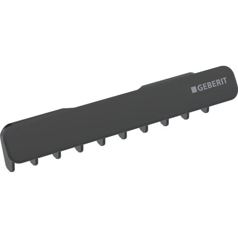Geberit ONE osłona odpływu z wkładem grzebieniowym czarny mat 505082141 505082141 od 