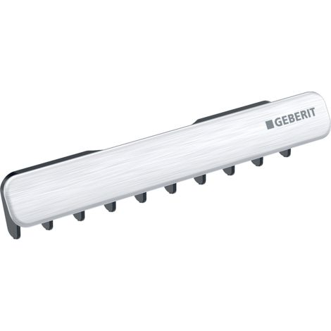 Geberit ONE osłona odpływu z wkładem grzebieniowym chrom szczotkowany 505082GH1 505.082.GH.1 od 