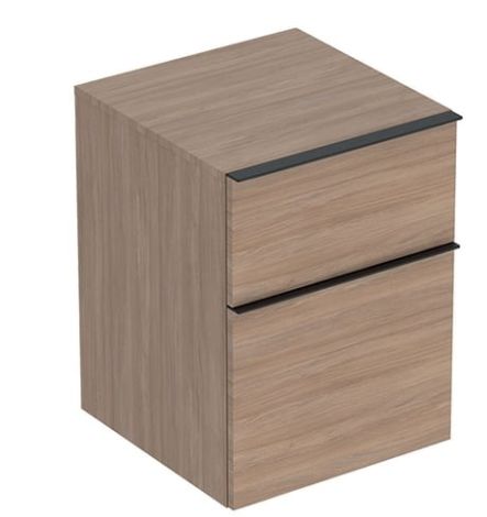 Geberit iCon szafka boczna 45 cm, 2 szuflady kolor dąb 502315JH1 502.315.JH.1 od 