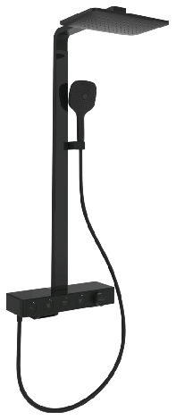 - Villeroy&Boch Infinity Showers zestaw prysznicowy czarny mat TVS110005000K5 - TVS110005000K5 - Łazienki Szydłowski