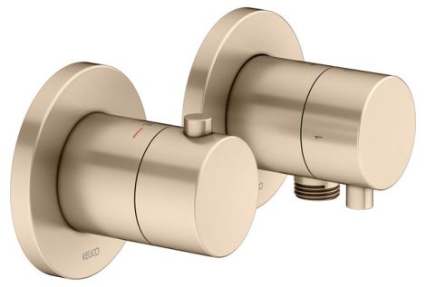  - KEUCO Edition 400 Bateria termostatyczna prysznicowa brąz szczotkowany 51553031121 - 51553031121 - Łazienki Szydłowski