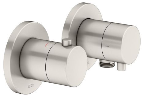  - KEUCO Edition 400 Bateria termostatyczna prysznicowa nikiel szczotkowany 51553051121 - 51553051121 - Łazienki Szydłowski