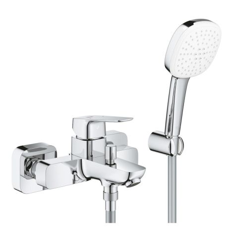 GROHE-Cubeo Bateria wannowo prysznicowa z zestawem prysznicowym chrom 1018140000 1018140000 od 