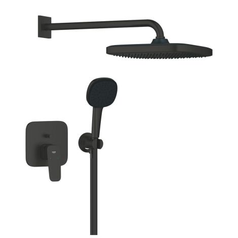 GROHE-Cubeo Podtynkowy zestaw prysznicowy z deszczownicą Tempesta 250 czarny mat 1053362430 1053362430 od 