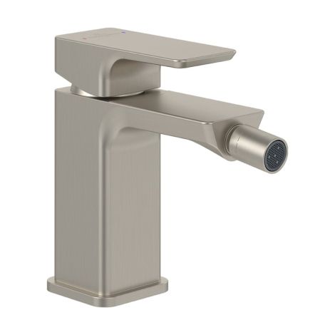 - Villeroy&Boch Subway 3.0 bateria bidetowa nikiel szczotkowany TVB11200100064 - TVB11200100064 - Łazienki Szydłowski