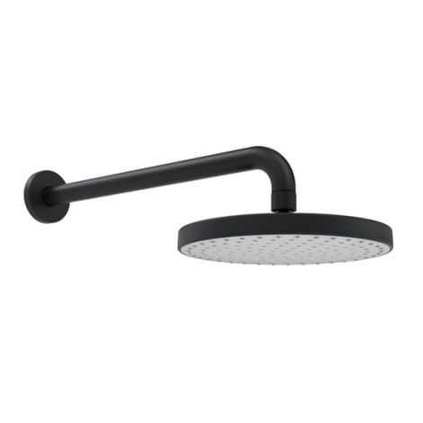  - HANSA Basicjet deszczownica prysznicowa 20 cm, ramię prysznica 35 cm, czarny mat 4436010033 - 4436010033 - Łazienki Szydłowski