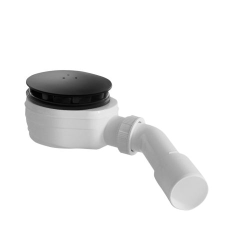  - Radaway syfon do brodzika z pokrywą w kolorze czarnym R580B - R580B - Łazienki Szydłowski