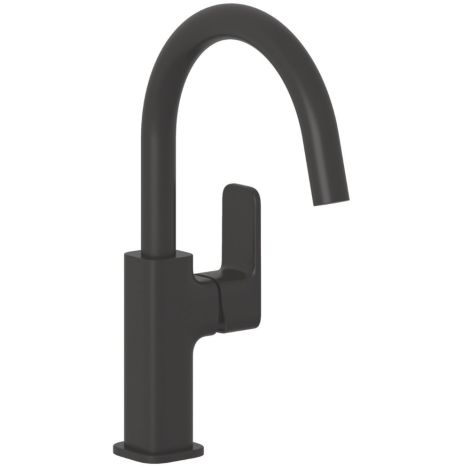  - KLUDI RENON bateria umywalkowa z zaworem Push Open czarny mat  420273975 - 420273975 - Łazienki Szydłowski