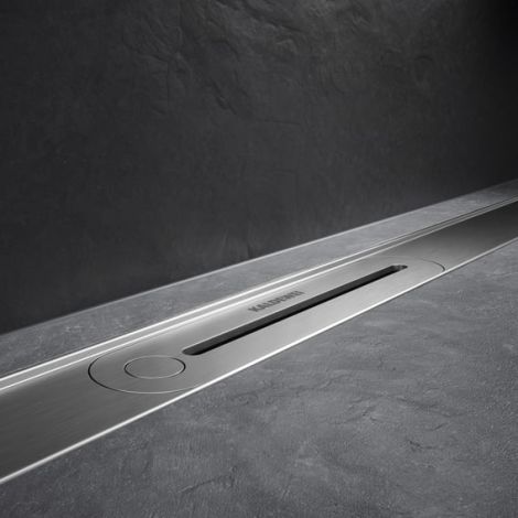 - KALDEWEI FLOWLINE ZERO pokrywa do odpływu liniowego z możliwością skrócenia, 90 cm kolor stal szlachetna szczotkowana 940000010930 - 940000010930 - Łazienki Szydłowski