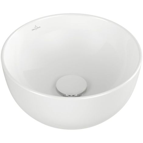 - Villeroy&Boch Artis stojąca na blacie średnica 32,5 cm biała 43893201 - 43893201 - Łazienki Szydłowski
