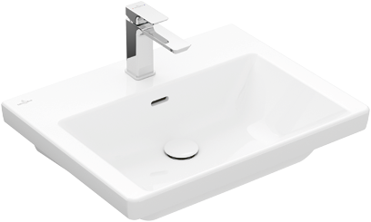  - VILLEROY&BOCH Subway 3.0 Umywalka 60 x 47 cm, z przelewem, Nieszlifowany biały 4A706201 - 4A706201 - Łazienki Szydłowski