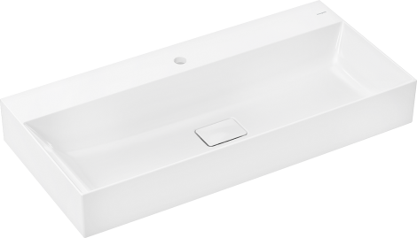  - HANSGROHE Xevolos E Umywalka wpuszczana w blat 100 x 48 cm, biały 61102450 - 61102450 - Łazienki Szydłowski