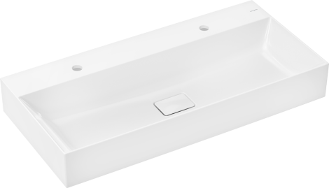 - HANSGROHE Xevolos E Umywalka wpuszczana w blat 100 x 48 cm biały 61111450 - 61111450 - Łazienki Szydłowski