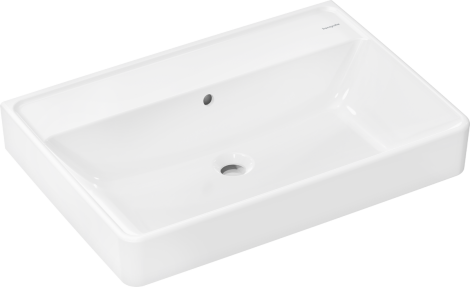 - HANSGROHE Xanuia Q Umywalka wpuszczana w blat 70 x 48 cm biały 60249450 - 60249450 - Łazienki Szydłowski