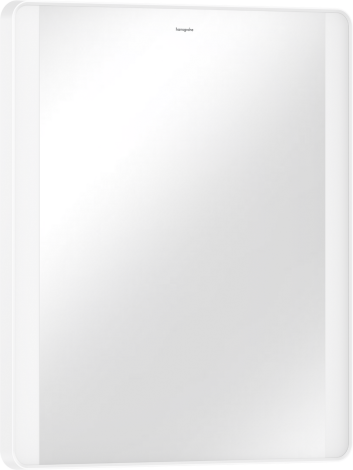  - HANSGROHE Xarita Lite Q Lustro z bocznym oświetleniem LED 60 x 70 cm , czujnik IR biały mat 54975700 - 54975700 - Łazienki Szydłowski