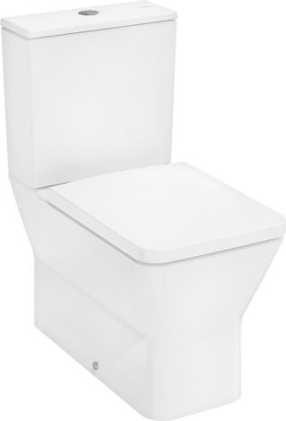 HANSGROHE EluPura Original Q Kompakt WC 64 x 36 cm  , przyścienna, odpływ poziomy/pionowy, AquaChannel Flush, z deską biały 60206450 60206450 od 