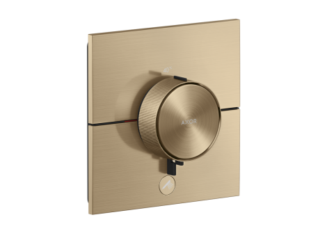  - AXOR ShowerSelect ID Bateria termostatyczna HighFlow do 1 odbiornika z dodatkowym wyjściem, kwadratowa, podtynkowa brąz szczotkowany 36777140 - 36777140 - Łazienki Szydłowski