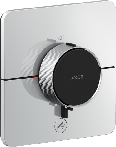  - AXOR ShowerSelect ID Bateria termostatyczna HighFlow do 1 odbiornika z dodatkowym wyjściem, softsquare, podtynkowa chrom 36778000 - 36778000 - Łazienki Szydłowski