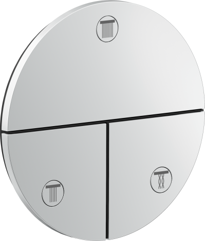  - AXOR ShowerSelect ID Zawór odcinający do 3 odbiorników, okrągły, chrom 36779000 - 36779000 - Łazienki Szydłowski